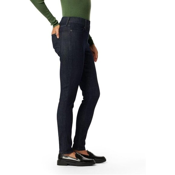 Womens Skinny Jeans Super Stretch Pull-On Tummy-Slimming Plus Size 18 - Picture 2 of 6